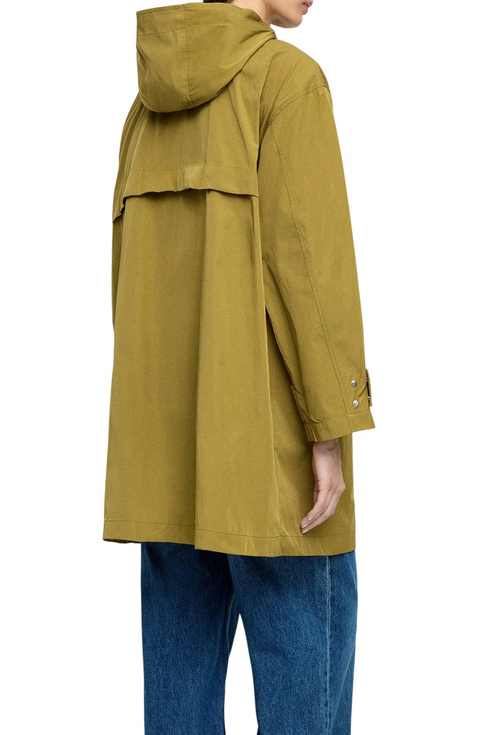 Парка с капюшоном|Основной цвет:Зеленый Женский Parfois Парка с капюшоном (цвет ), артикул 237424 | Фото 5