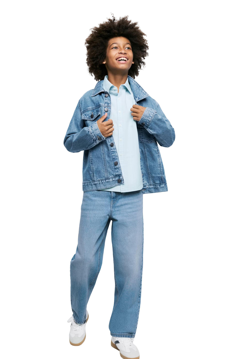 Мальчикам Mango Kids Джинсы STRAIGHT из хлопка (цвет ), артикул 37063862 | Фото 3