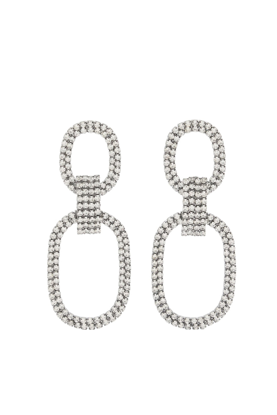 Женский Parfois Серьги длинные с кристаллами (цвет ), артикул 242711 | Фото 1