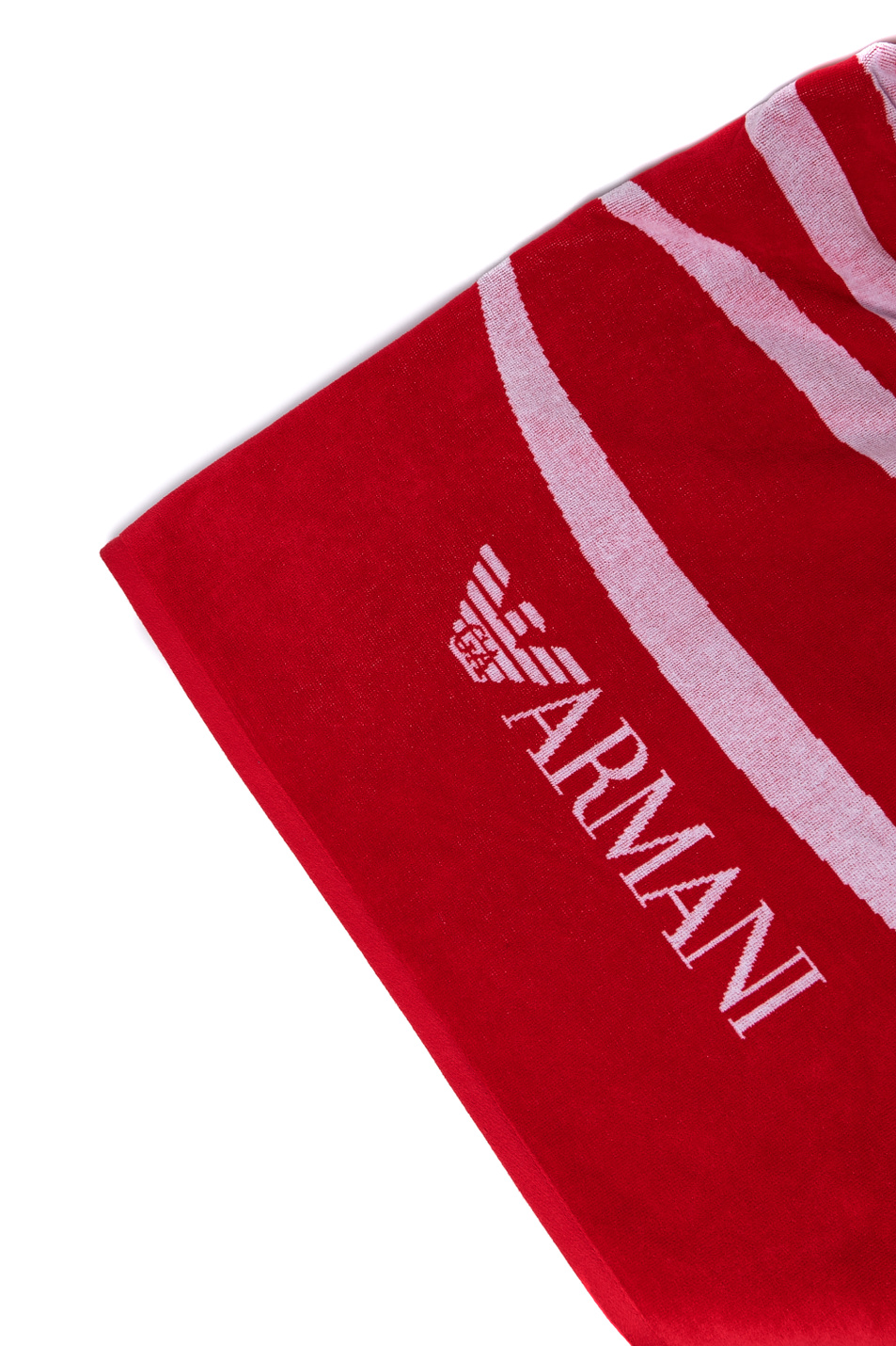 Emporio Armani Пляжное махровое полотенце с логотипом (цвет ), артикул 262518-1P339 | Фото 2