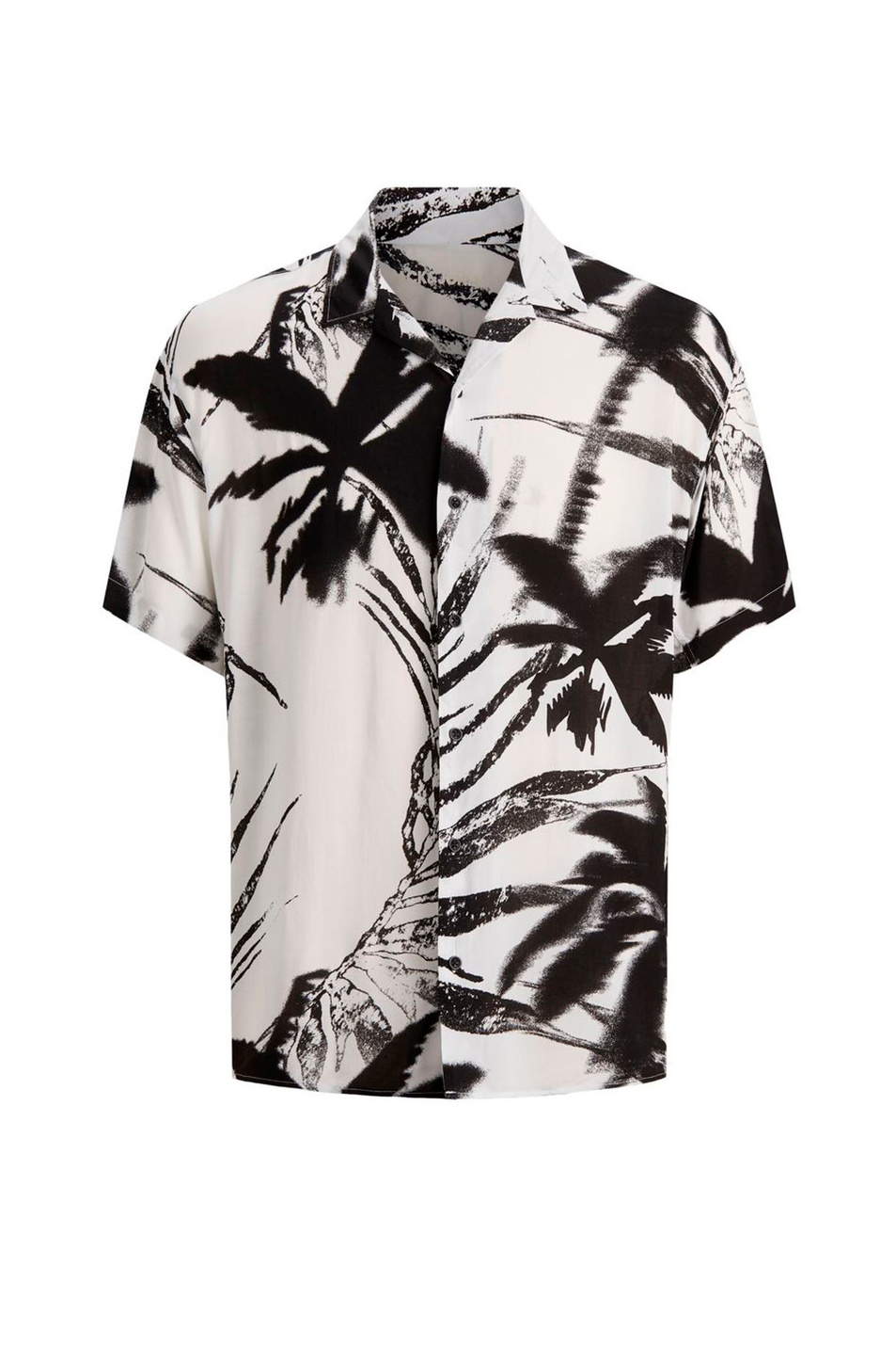 Jack & Jones Рубашка с коротким рукавом и растительным принтом (цвет ), артикул 12187990 | Фото 1