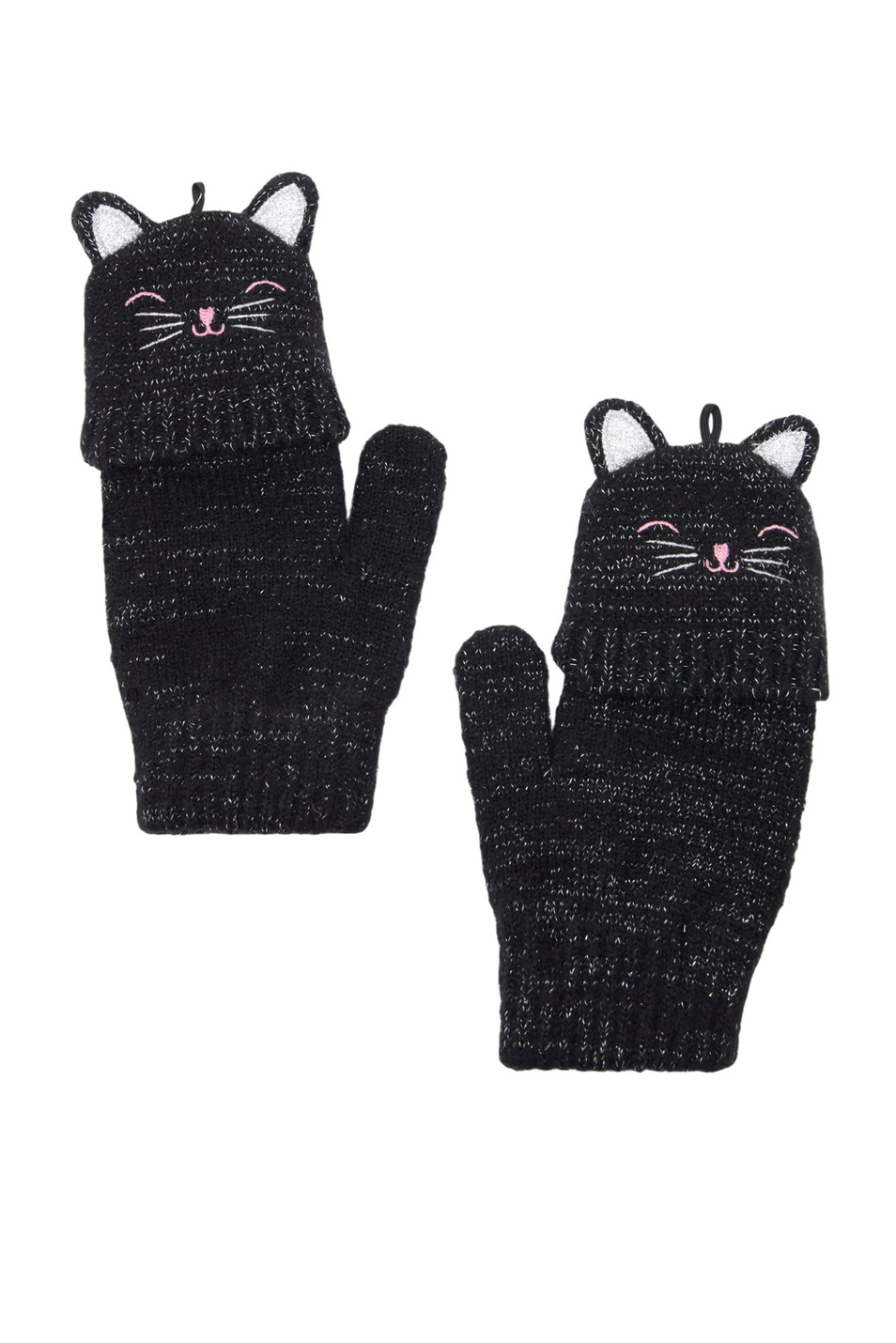 Девочкам Mango Kids Варежки GATOG с люрексом (цвет ), артикул 17067130 | Фото 2