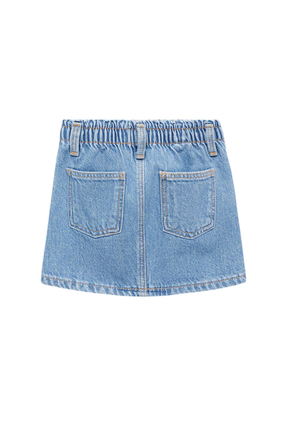 Девочкам Mango Kids Юбка CINDY джинсовая (цвет ), артикул 87040626 | Фото 2