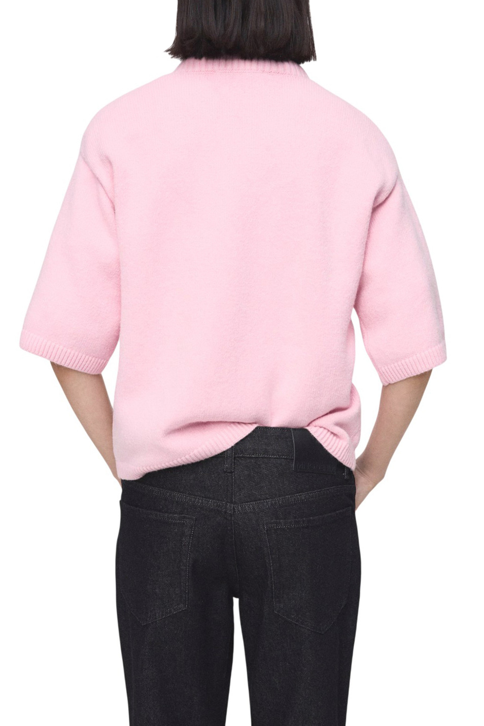 Женский Mango Джемпер LLOBRE с короткими рукавами (цвет ), артикул 27031302 | Фото 4