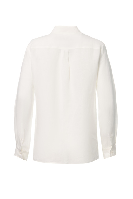 Рубашка FORTUNA из чистого льна|Основной цвет:Белый|Артикул:51110321 | Фото 2