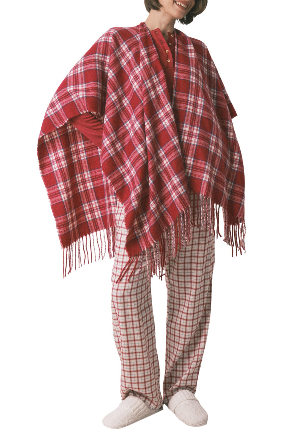 Женский Women'secret Пончо с бахромой (цвет ), артикул 5152866 | Фото 2