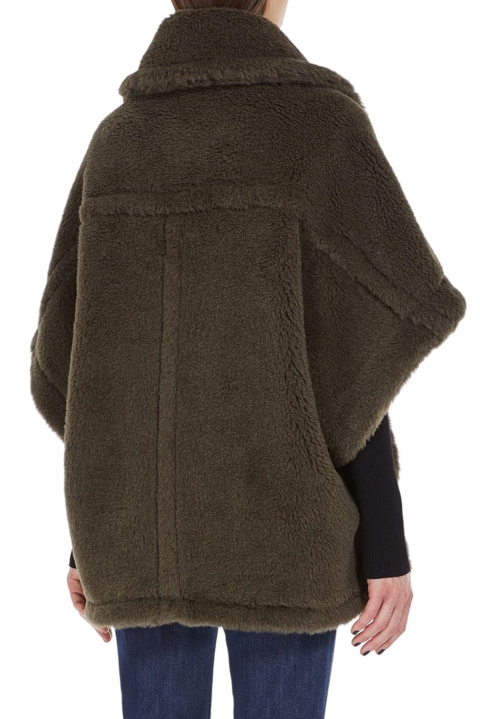 Женский Max Mara Полупальто MANTO1 из смесовой пряжи альпаки (цвет ), артикул 2347361333 | Фото 4