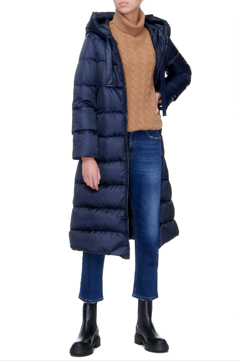 Женский Max Mara Пальто NOVEPAR с поясом (цвет ), артикул 94960416 | Фото 3