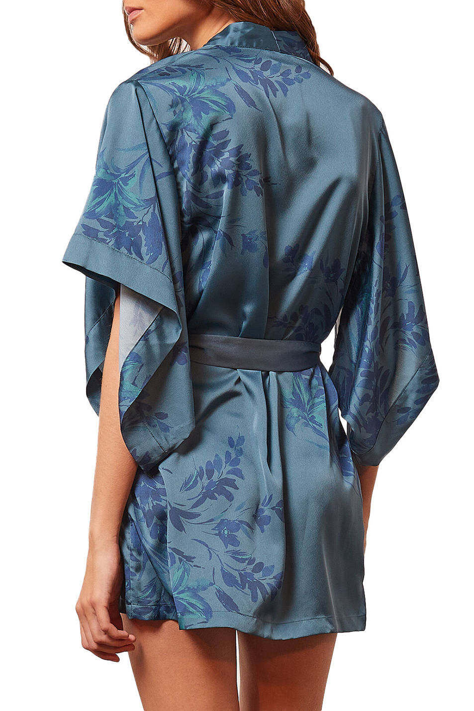 Etam Атласный халат-кимоно GLYCINE (цвет ), артикул 6530241 | Фото 3