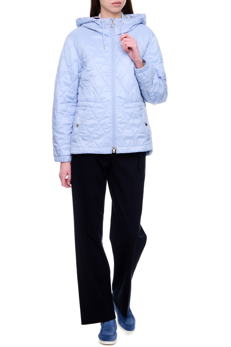 Женский Gerry Weber Стеганая куртка на молнии (цвет ), артикул 150218-31182 | Фото 3