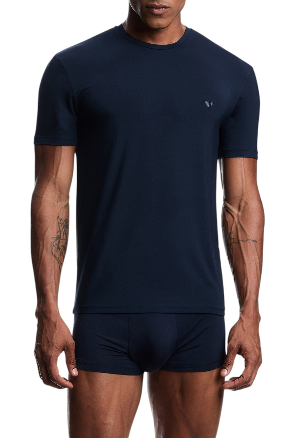 Мужской Emporio Armani Футболка с логотипом (цвет ), артикул EM000379-AF18894 | Фото 2