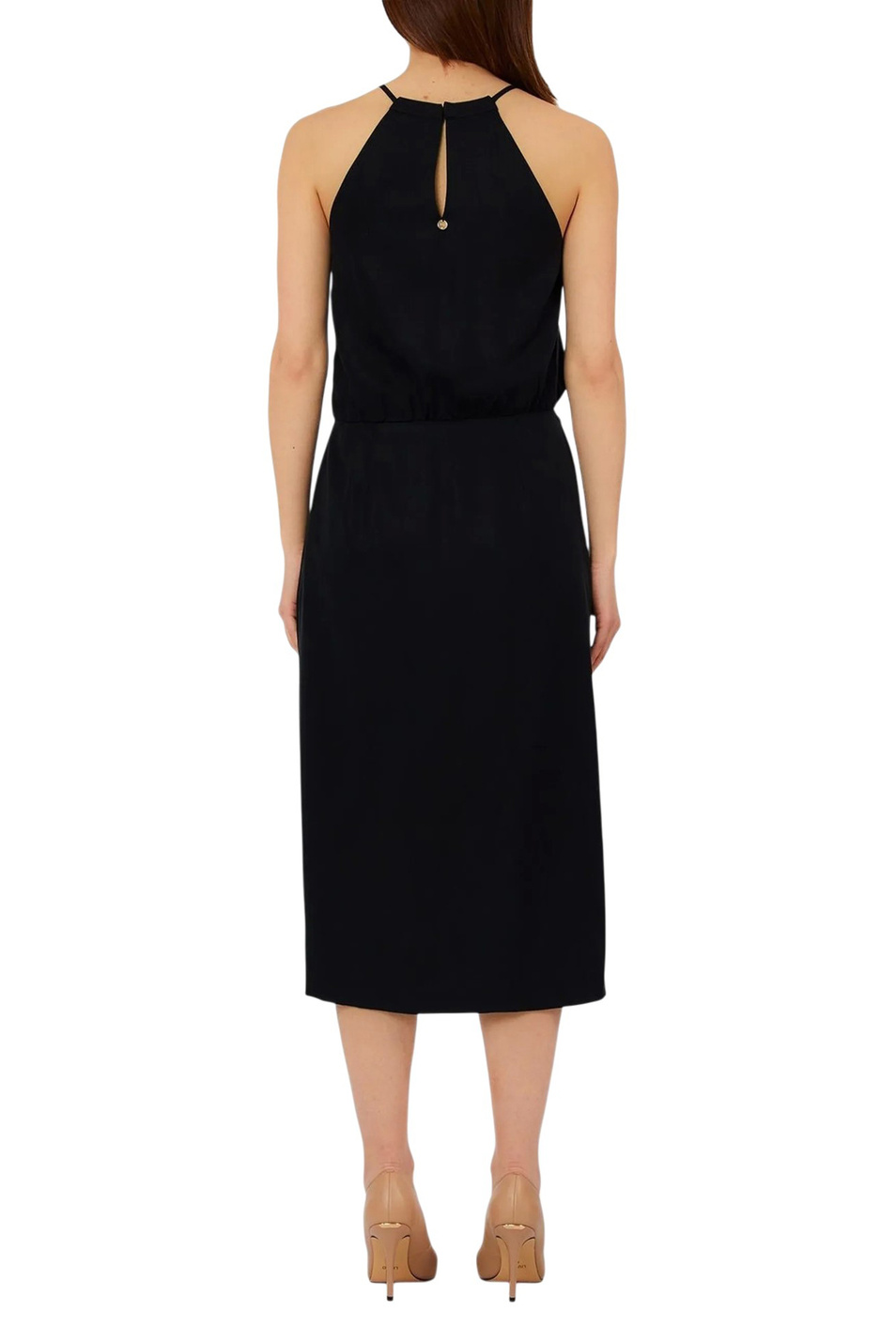 Женский Liu Jo Платье однотонное с декором (цвет ), артикул WA6433T414A | Фото 4