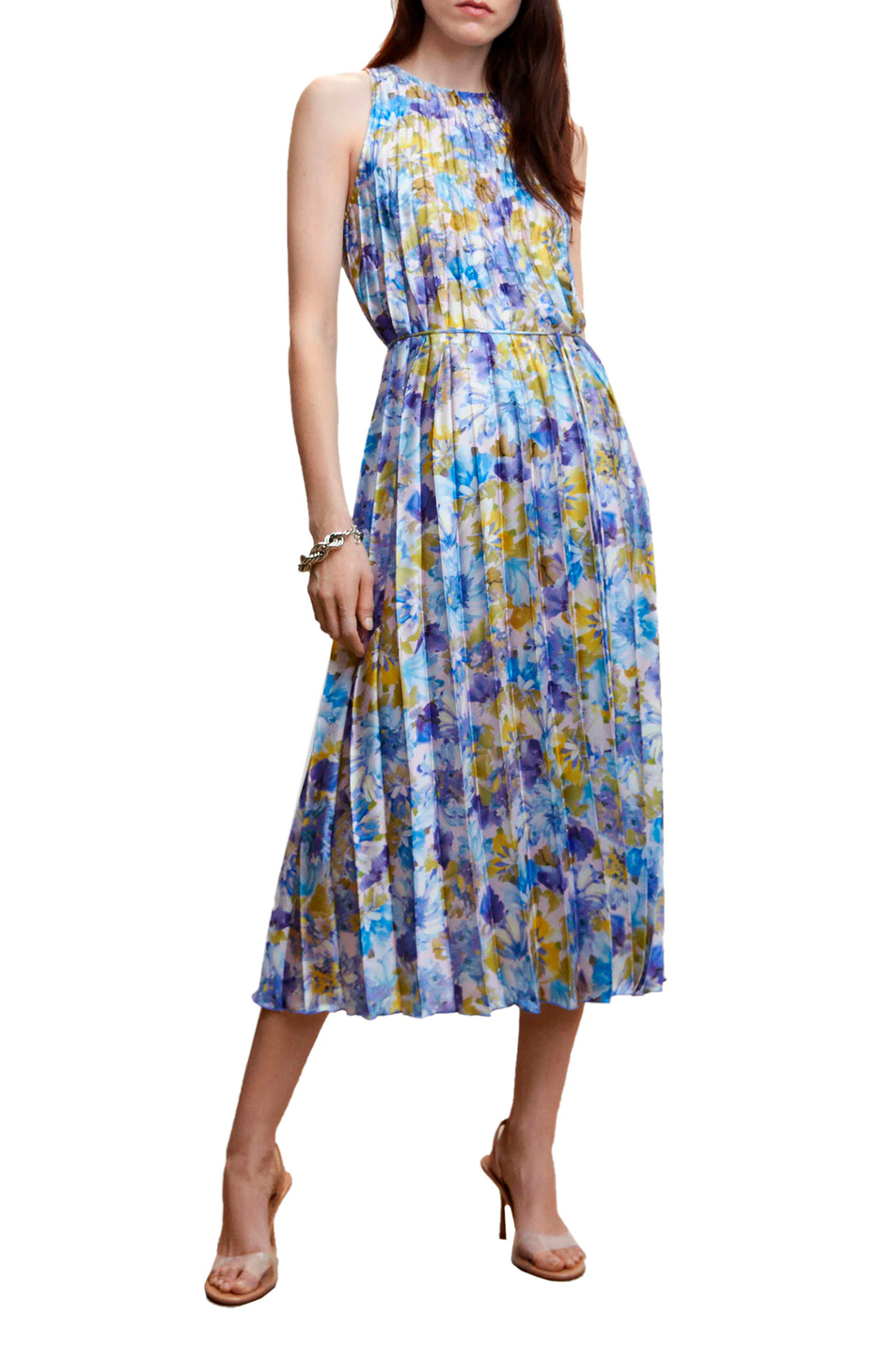 Женский Mango Платье плиссированное BOUQUET (цвет ), артикул 47005881 | Фото 2