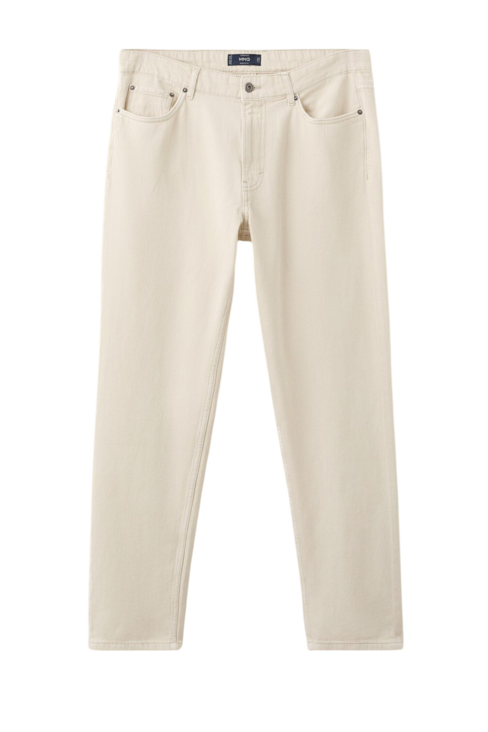 Мужской Mango Man Джинсы LORI однотонные (цвет ), артикул 27075983 | Фото 1