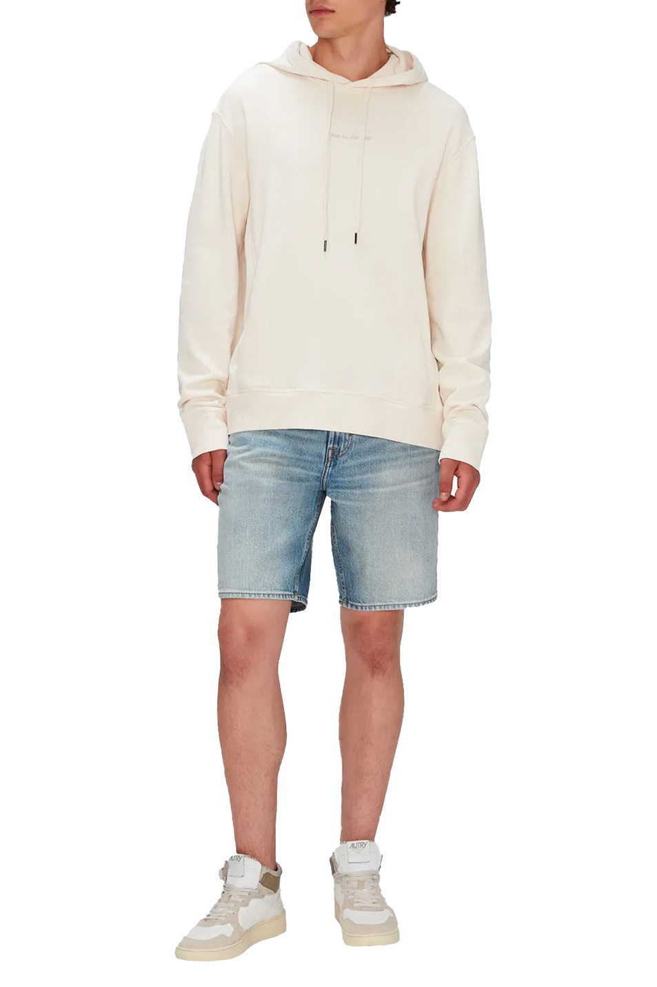 Мужской 7 for all Mankind Джинсовые шорты STRAIGHT Waterfall (цвет ), артикул JSSRC100WA | Фото 2