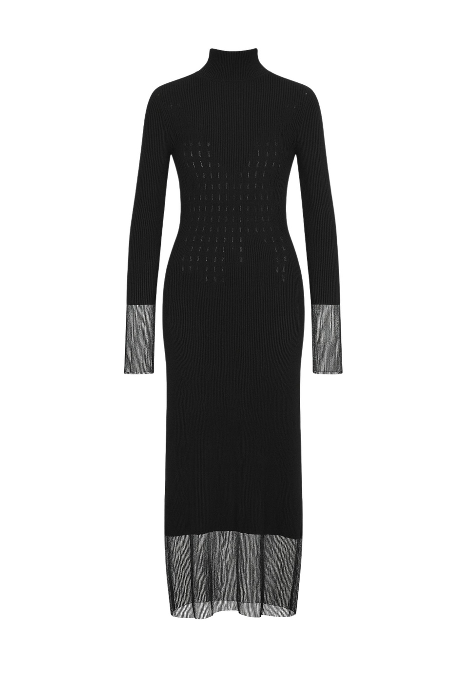 Женский TWINSET Milano Платье с полупрозрачными вставками (цвет ), артикул 252AT3021 | Фото 1