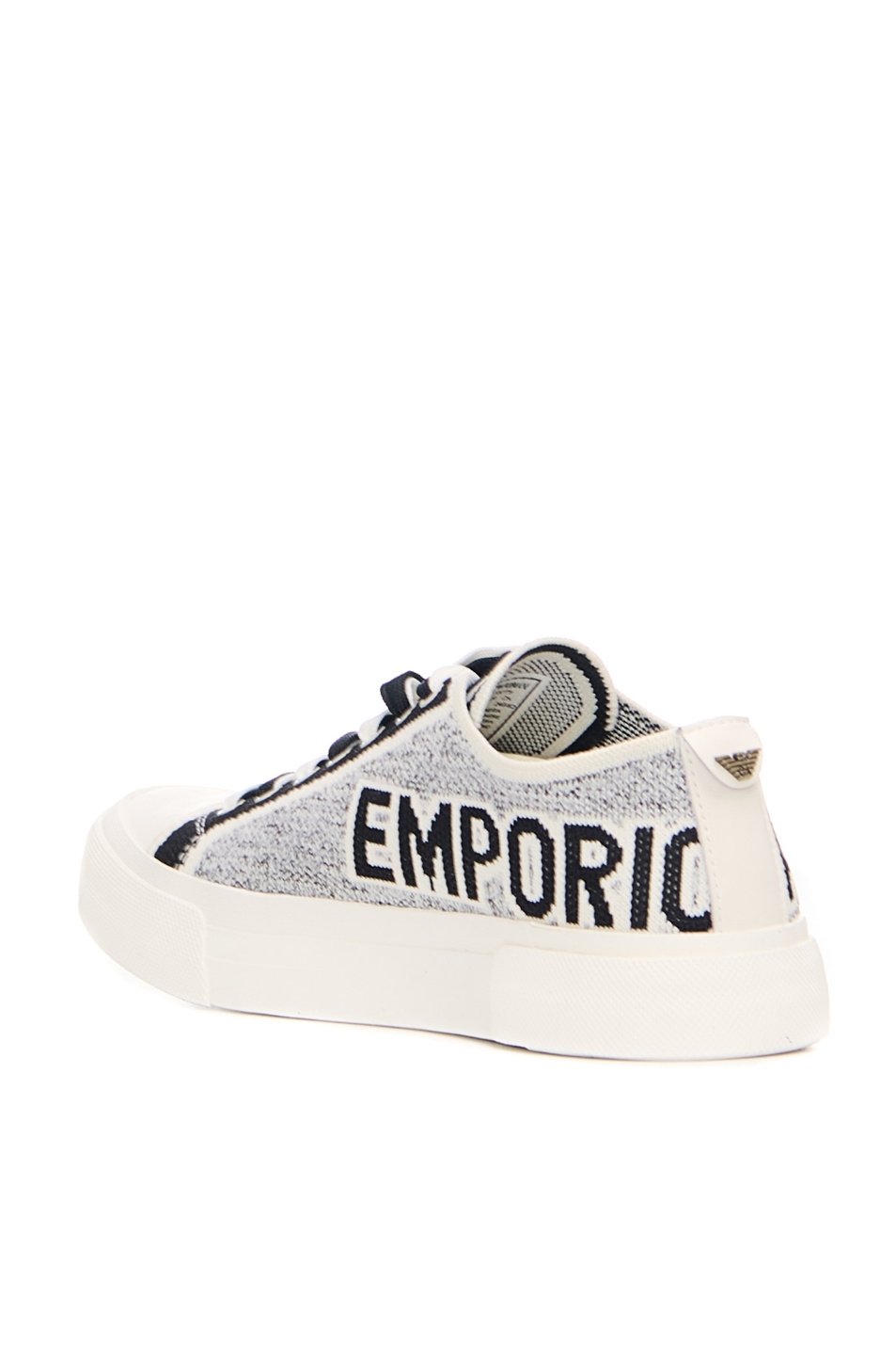 Женский Emporio Armani Кеды с контрастным логотипом (цвет ), артикул X3X180-XN779 | Фото 3