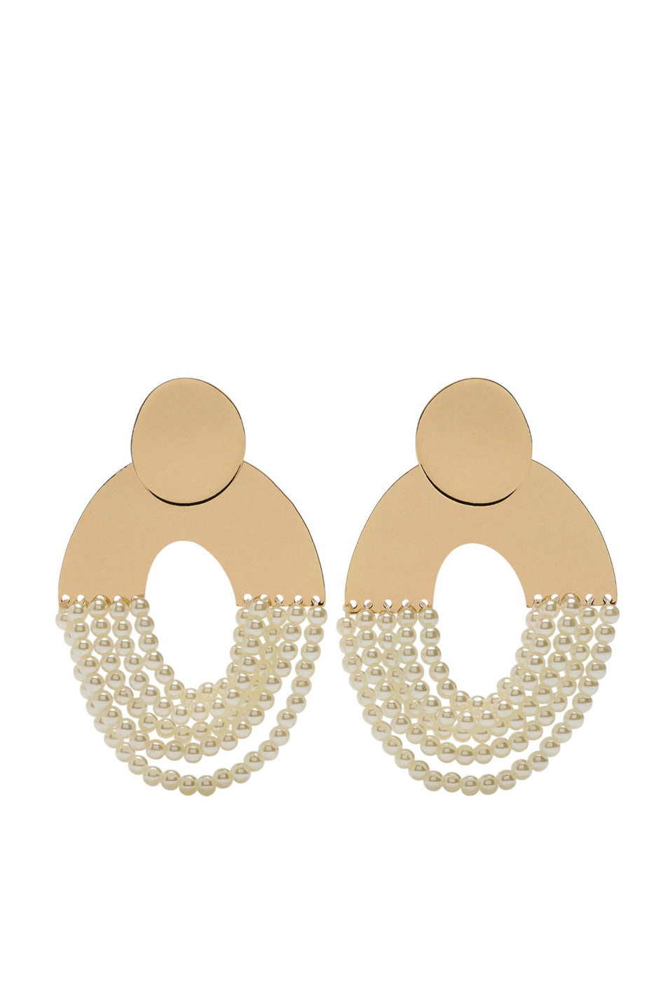 Женский Parfois Серьги с искусственным жемчугом (цвет ), артикул 239655 | Фото 1