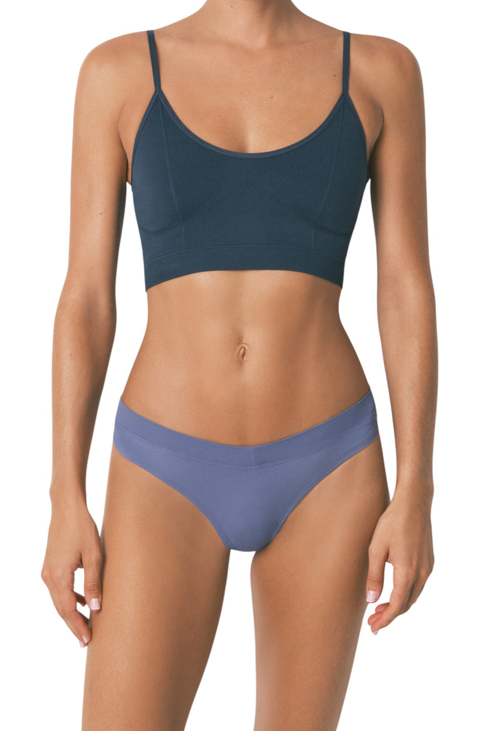 Стринги со сборкой|Основной цвет:Синий Женский Women'secret Стринги со сборкой (цвет ), артикул 0872302 | Фото 1