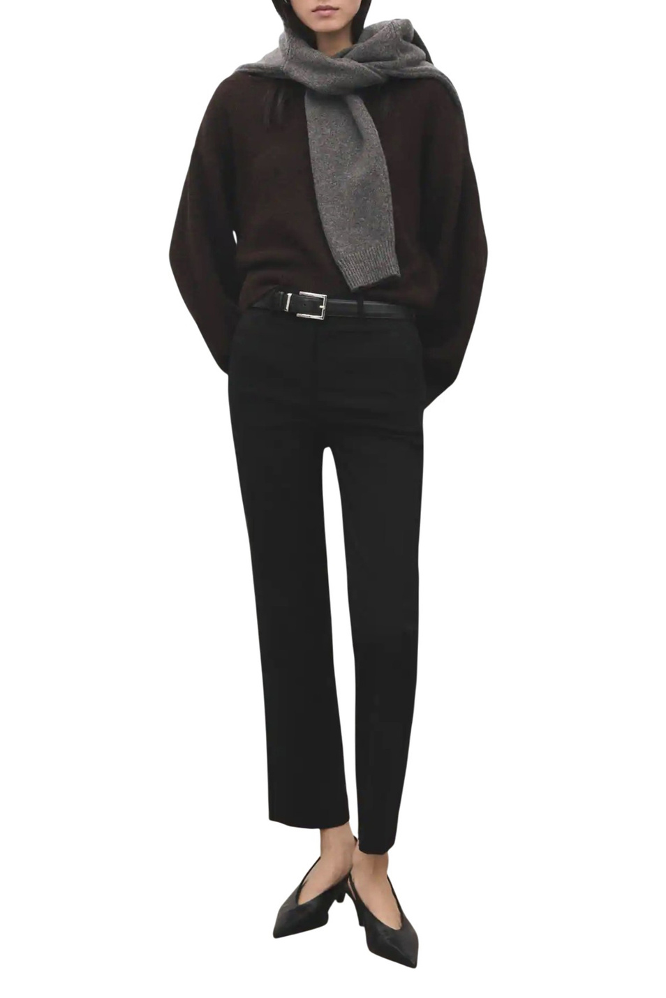 Женский Mango Брюки NEWCOLA укороченные (цвет ), артикул 27091266 | Фото 2