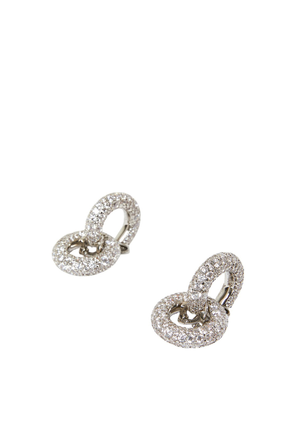 Женский Max Mara Серьги с фианитами (цвет ), артикул 2524756131 | Фото 2