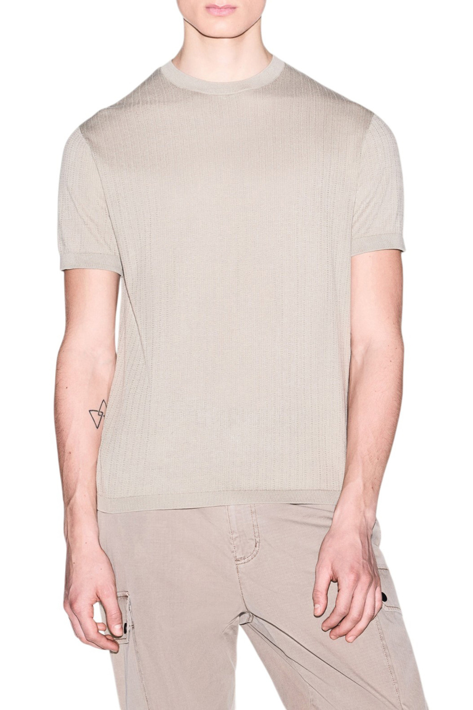 Мужской Armani Exchange Джемпер из хлопка (цвет ), артикул XM002439-AF22249 | Фото 3