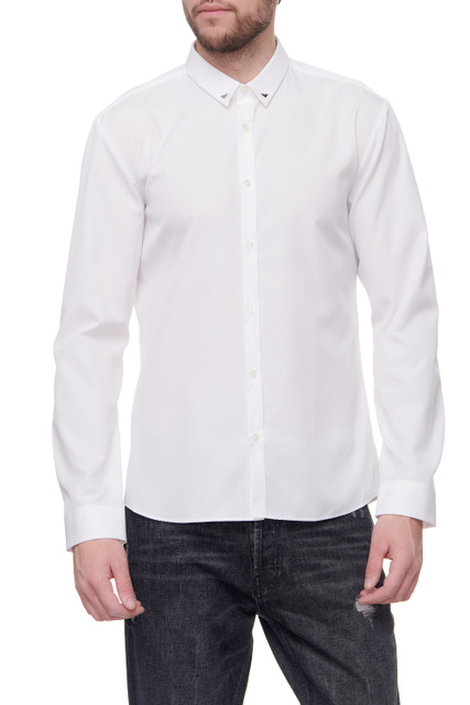 Рубашка Ero3 из натурального хлопка|Основной цвет:Белый|Артикул:50463161 | Фото 1