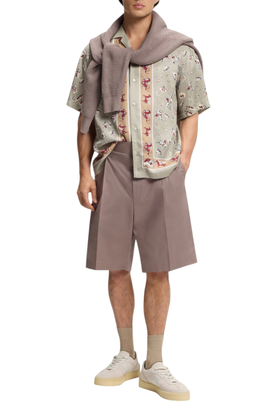 Мужской HUGO Кеды Prodi-gy из натуральной замши (цвет ), артикул 50563342 | Фото 5