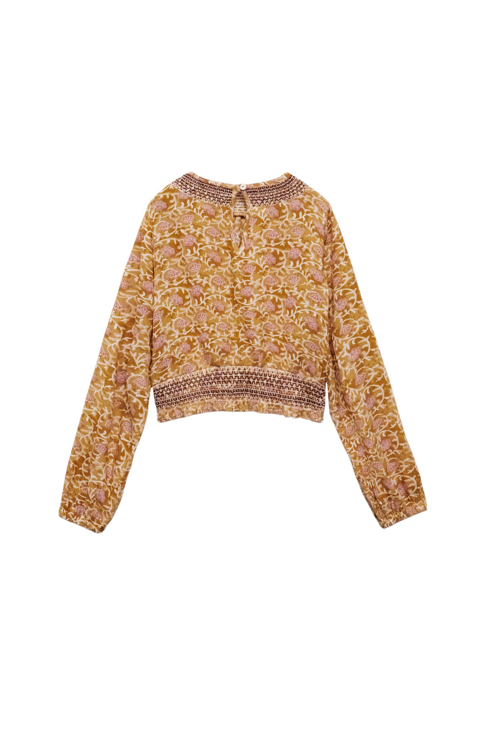 Девочкам Mango Kids Блузка LOURDES из вискозы (цвет ), артикул 87060646 | Фото 2