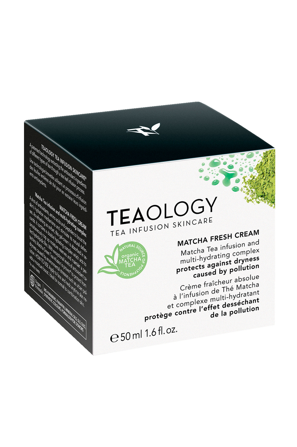 Не имеет пола Teaology Крем для лица увлажняющий, тонизирующий, защищает от загрязнений окружающей среды с чаем матча и мультиувлажняющим комплексом Matcha Fresh Cream, 50 мл (цвет ), артикул T50044 | Фото 2