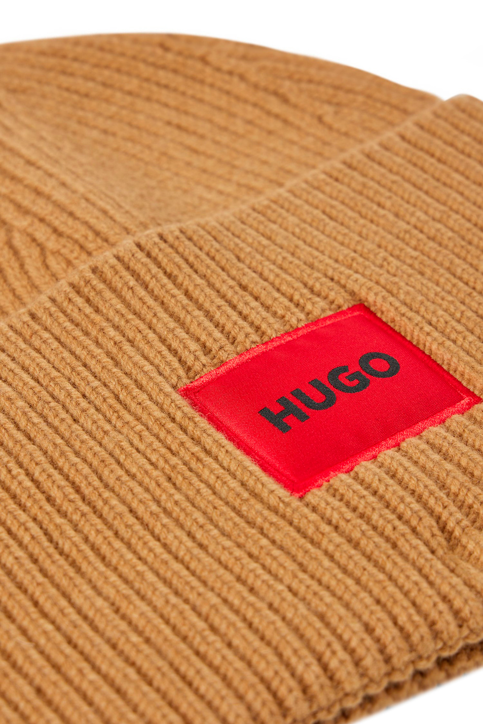 Мужской HUGO Шапка-бини с контрастным логотипом (цвет ), артикул 50475357 | Фото 2