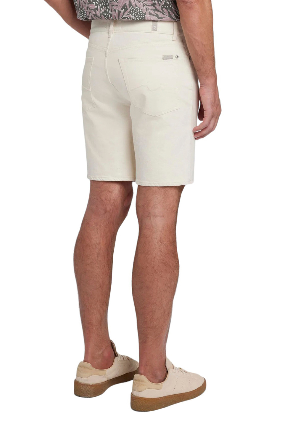 Мужской 7 for all Mankind Шорты STRAIGHT SHORT джинсовые (цвет ), артикул JSSRC620IV | Фото 3