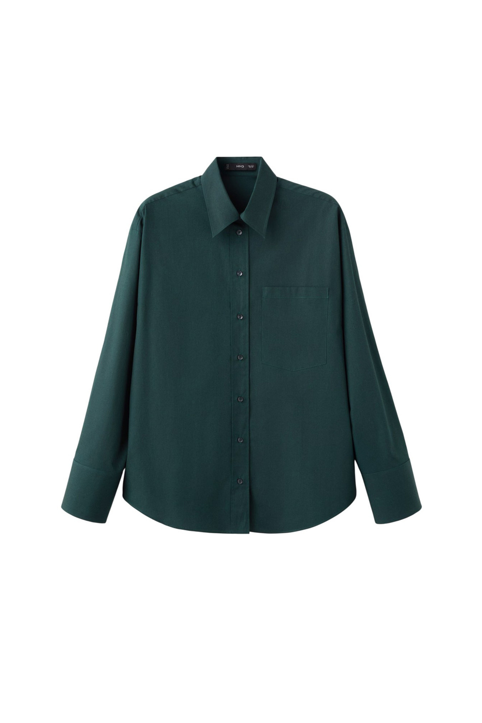 Женский Mango Рубашка KETA из хлопка (цвет ), артикул 17089212 | Фото 1