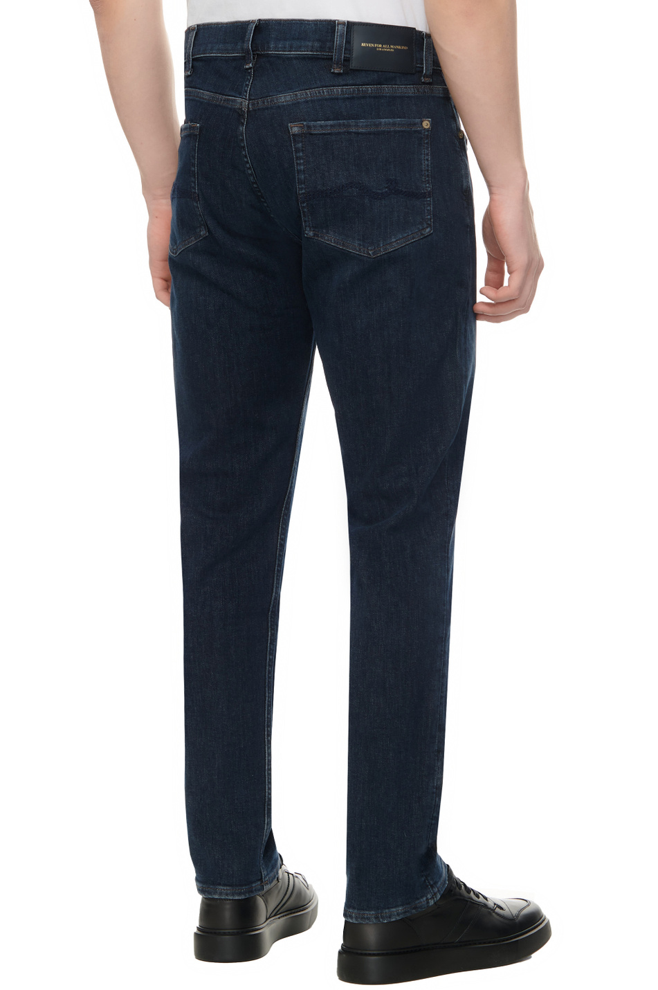 Мужской 7 for all Mankind Джинсы однотонные SLIMMY (цвет ), артикул JSMXD24SNS | Фото 4
