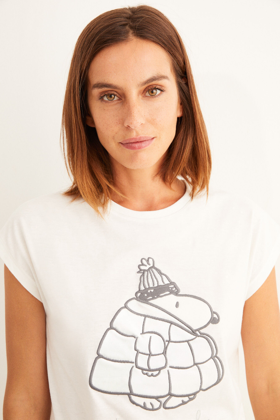 Women'secret Флисовая пижама Snoopy с короткими рукавами (цвет ), артикул 4858514 | Фото 5