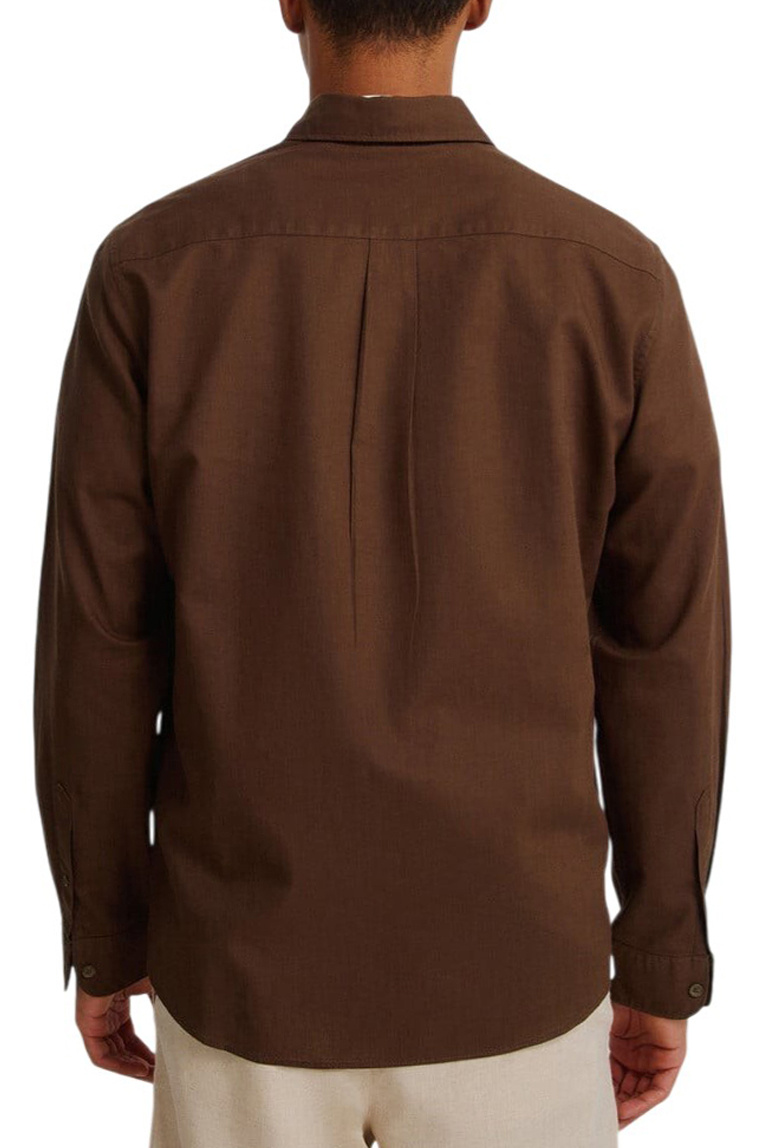 Мужской Springfield Рубашка из хлопка и льна (цвет ), артикул 0993397 | Фото 4