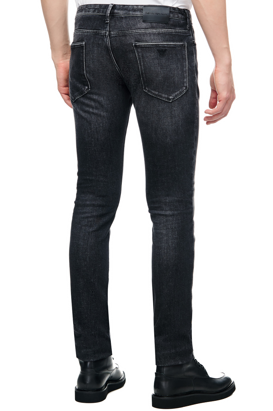 Мужской Emporio Armani Джинсы из эластичного хлопка (цвет ), артикул 6L1J06-1DS3Z | Фото 4
