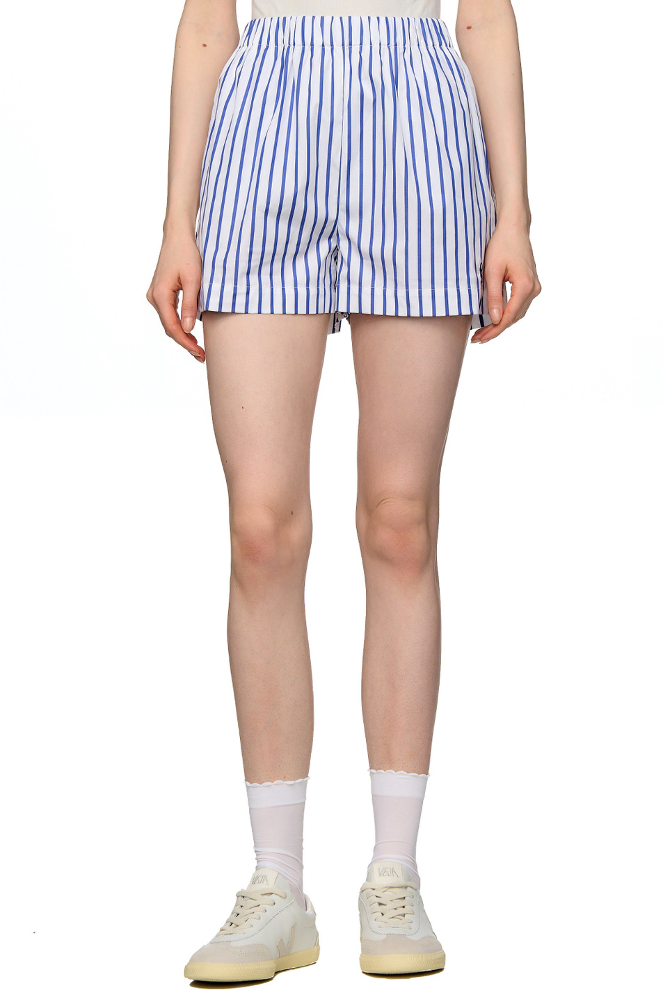 Женский Sporty & Rich Шорты в полоску (цвет ), артикул SH009S408SN | Фото 4