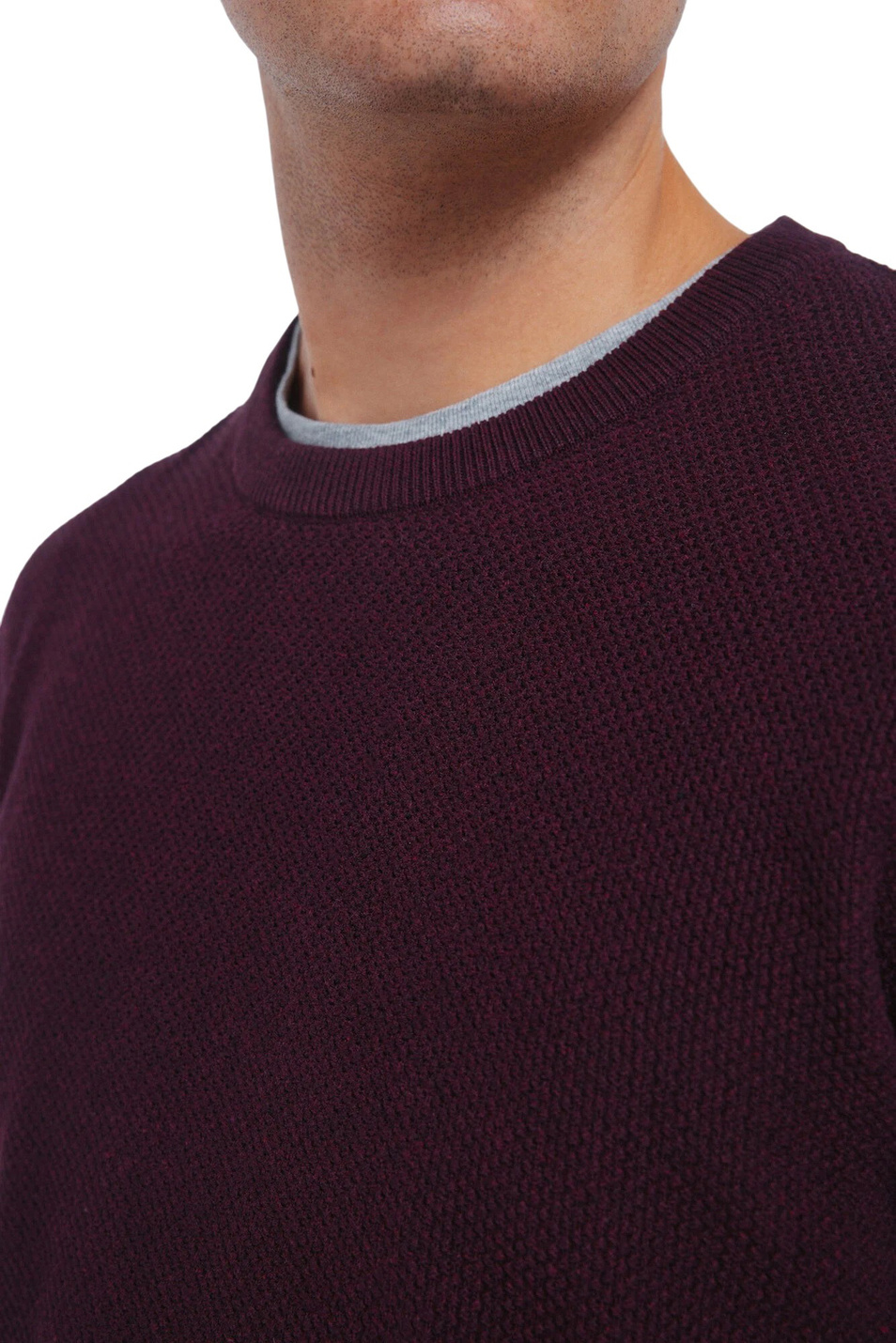 Мужской Springfield Джемпер из смесового хлопка (цвет ), артикул 1402538 | Фото 4