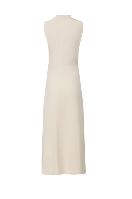 Трикотажное платье CATALIN с поясом|Основной цвет:Кремовый|Артикул:520115-60484 | Фото 2