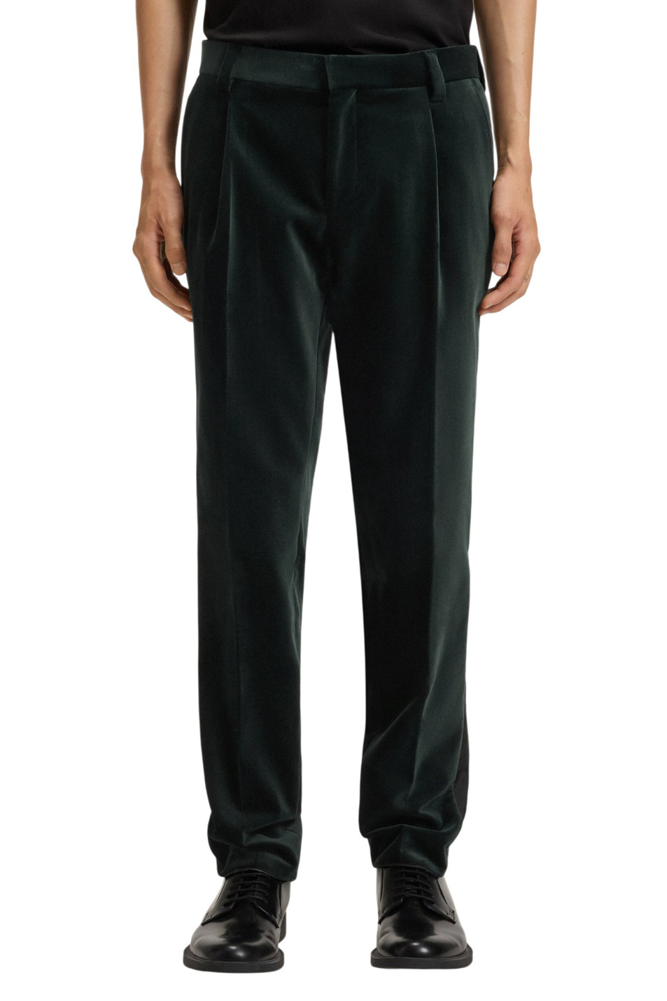 Брюки Getlin бархатные|Основной цвет:Зеленый Мужской HUGO Брюки Getlin бархатные (цвет ), артикул 50549025 | Фото 3