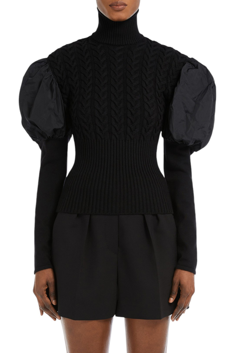 Женский Max Mara Джемпер FUNE с рукавами из тафты (цвет ), артикул 2511361221 | Фото 3
