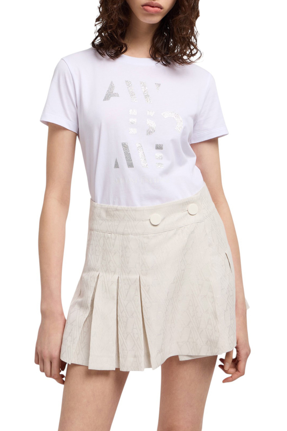 Женский Armani Exchange Юбка с логотипом (цвет ), артикул XW000193-AF12058 | Фото 3