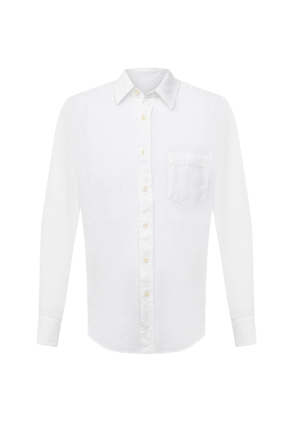 Мужской 120% Lino Рубашка из натурального льна (цвет ), артикул 33ALIM14250000115 | Фото 1