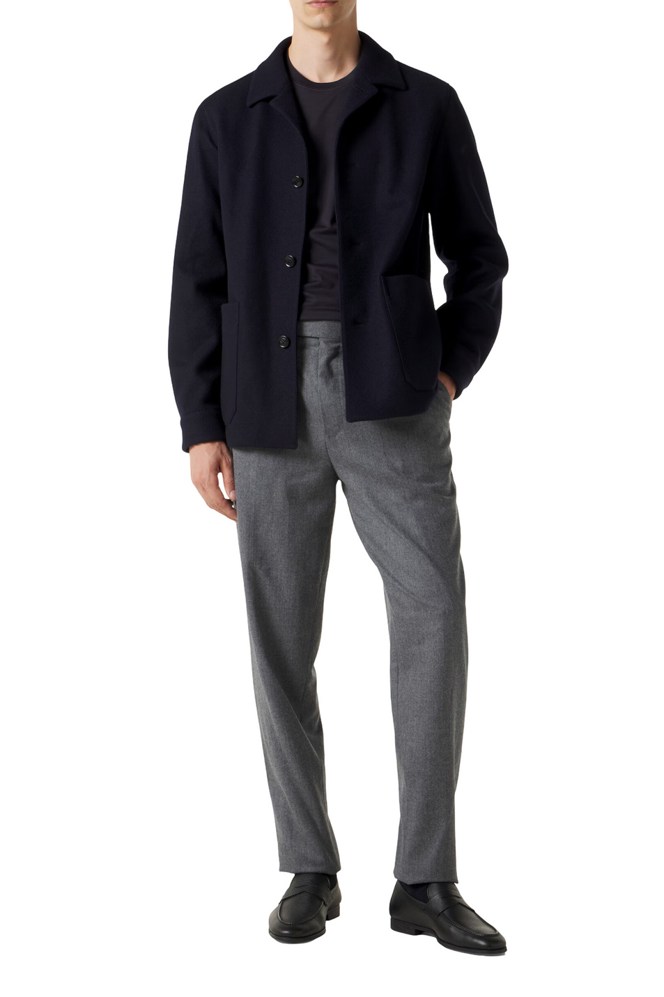 Мужской Zegna Футболка из натурального хлопка (цвет ), артикул UI360A4-I765-B09 | Фото 3