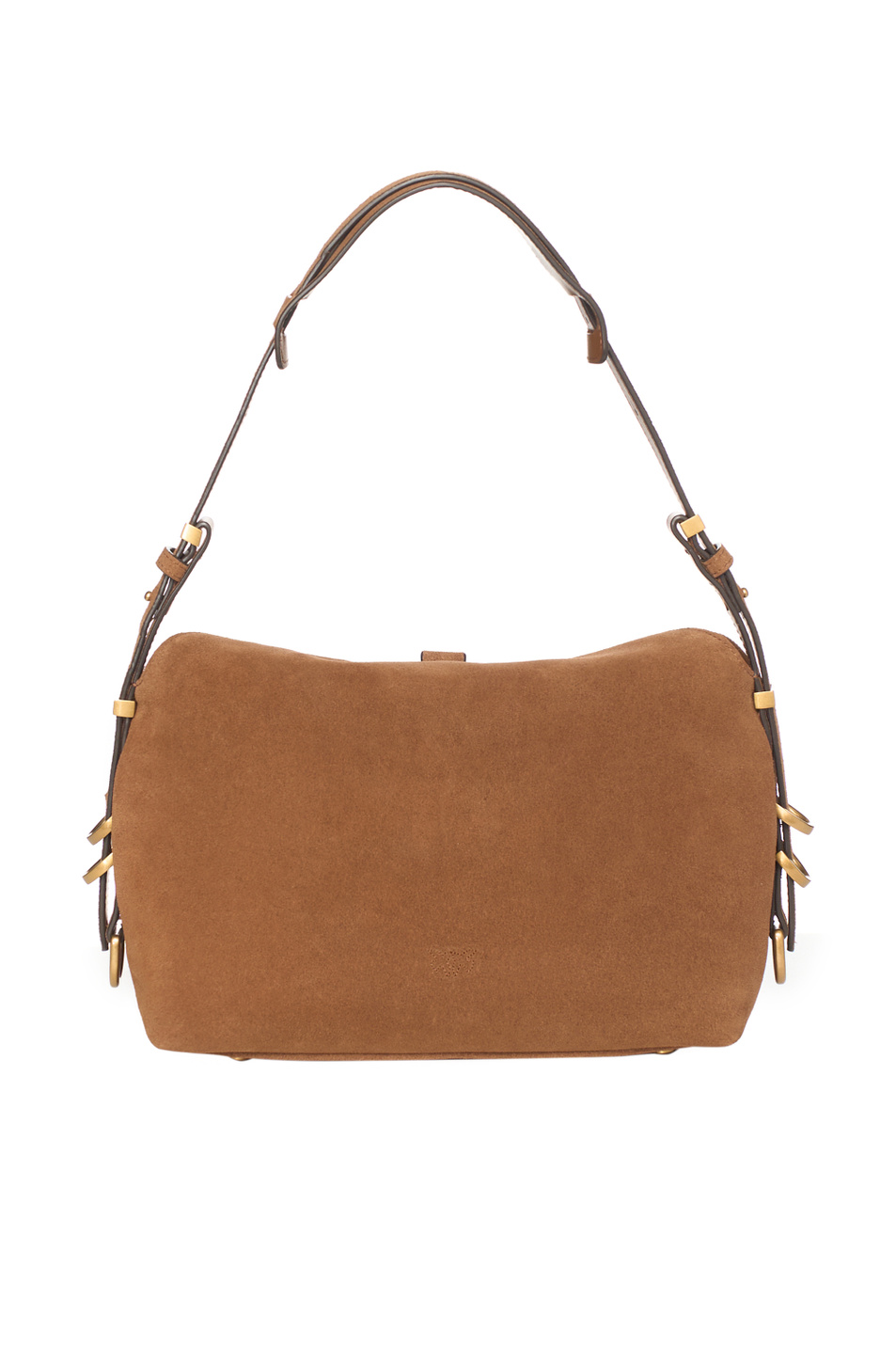 Женский Pinko Сумка SADDLE из натуральной замши (цвет ), артикул 105895A0F6 | Фото 3