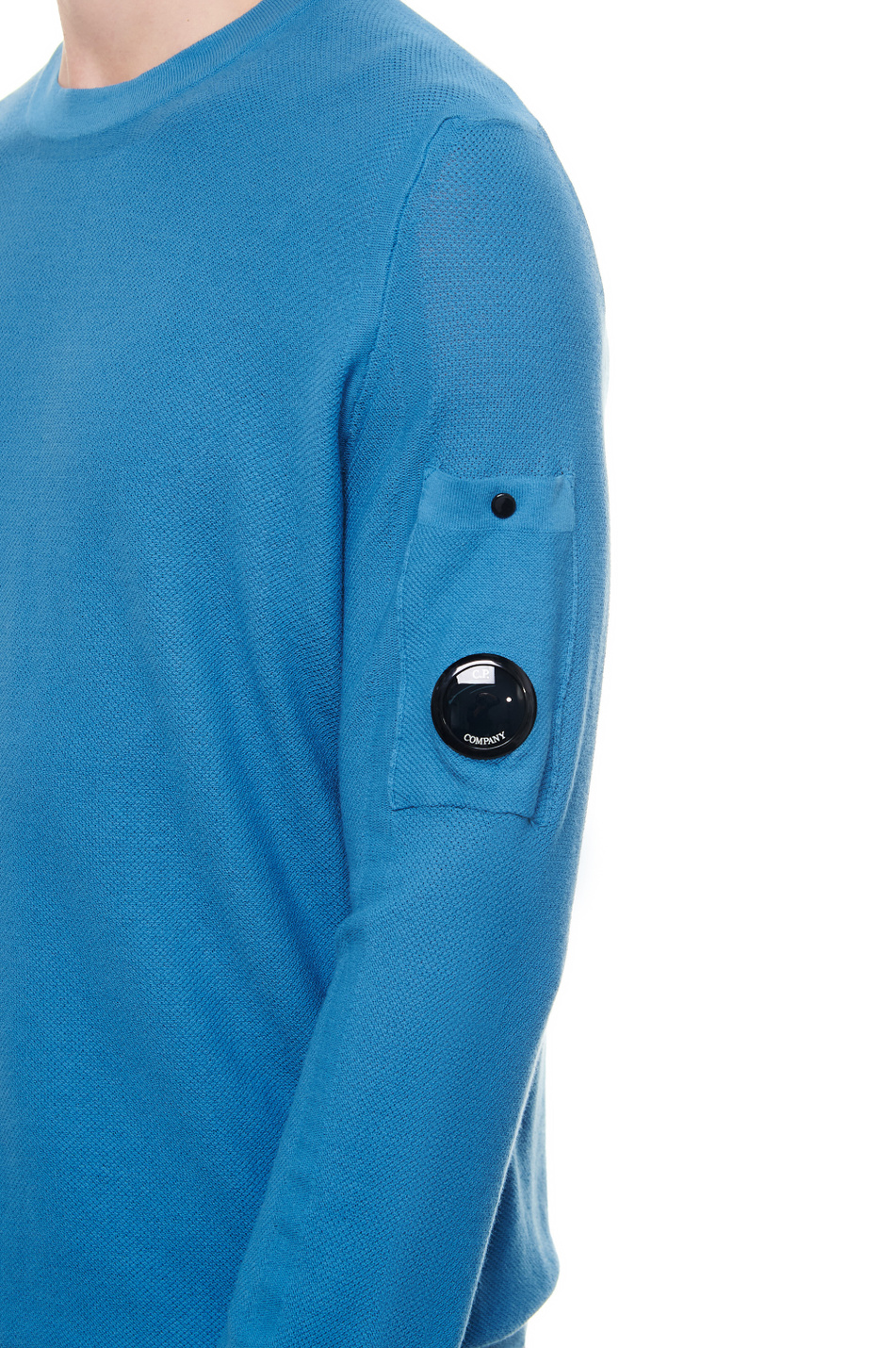 Мужской C.P. Company Джемпер с накладным карманом (цвет ), артикул 16CMKN256A110081G | Фото 4