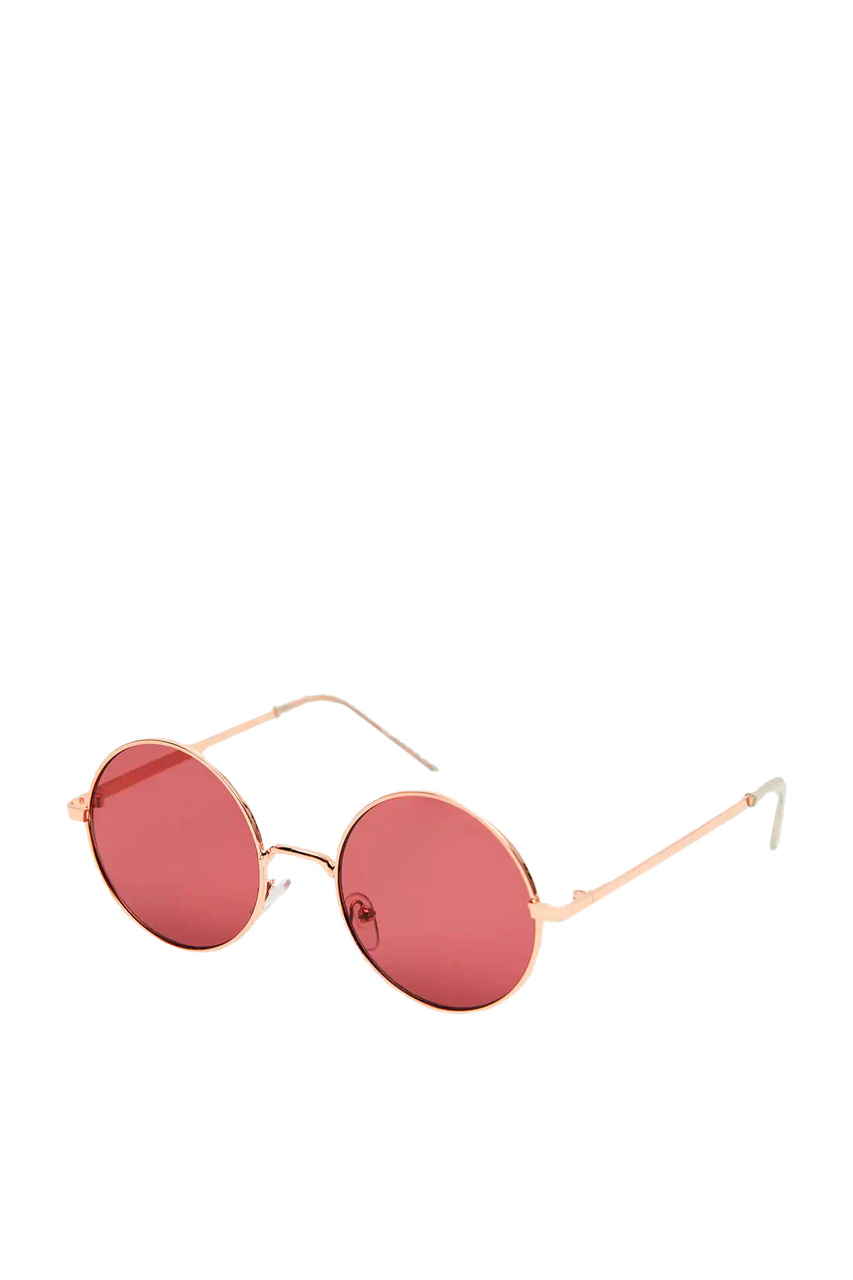 Круглые солнцезащитные очки MAITE|Основной цвет:Розовый|Артикул:27024025 | Фото 1