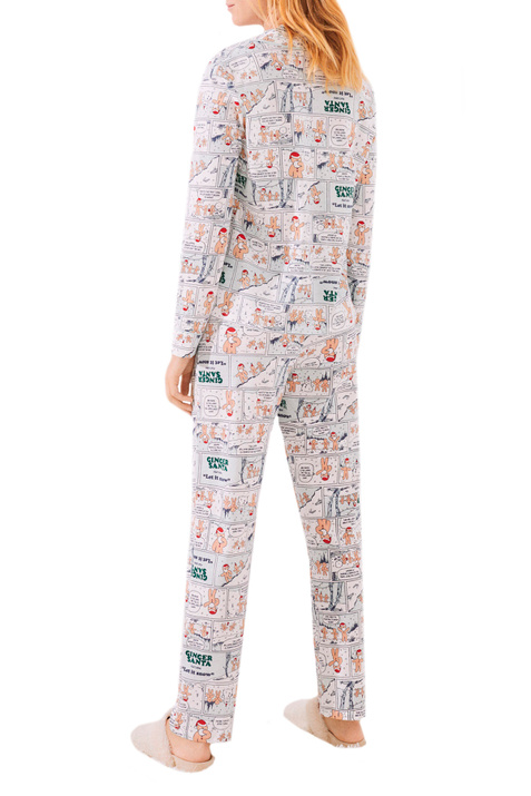 Women'secret Пижама из натурального хлопка с принтом ( цвет), артикул 3594647 | Фото 2