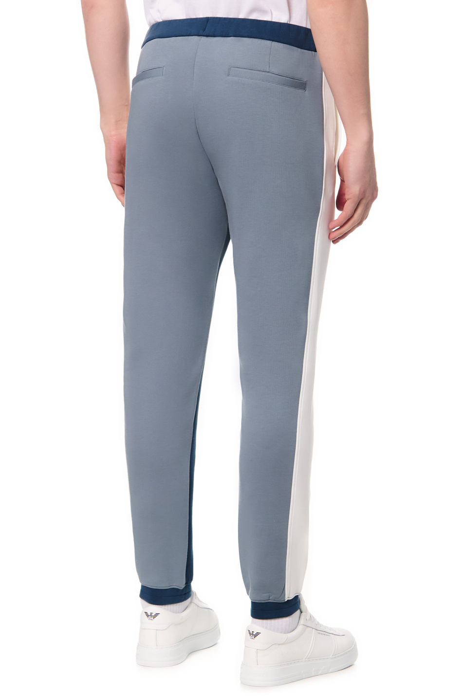 Мужской Emporio Armani Брюки из смесового хлопка (цвет ), артикул 3L1PFW-1JHSZ | Фото 4